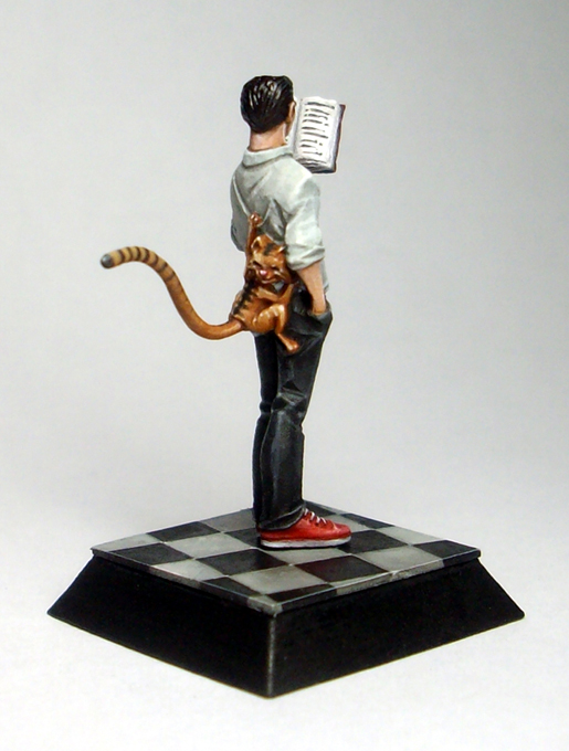 Retour - Figurine sculpée par Maxime Girardot et peinte par Pandera